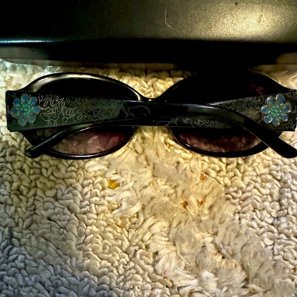 Vera Bradley Sunglasses Frames Colleen Blue Lagoon Navy Frame - Picture 3 of 7